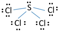 SCl4 Sulfur tetrachloride